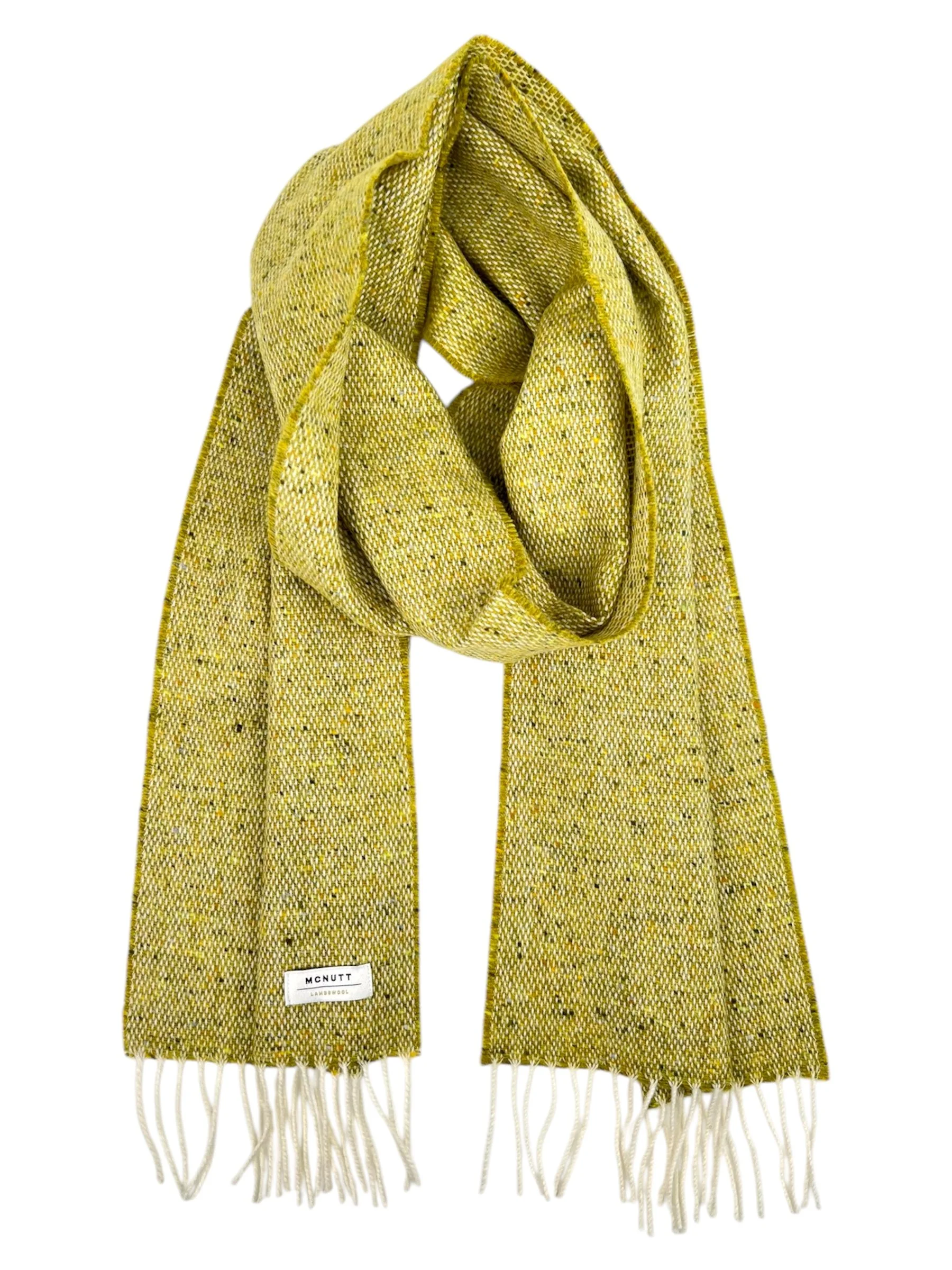 Donegal Peacock Tweed Scarf — McNutt of Donegal